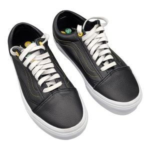 NEW Vans Old Skool NYC Subway Shoes Mens Size 7 Womens 8.5  Black leather